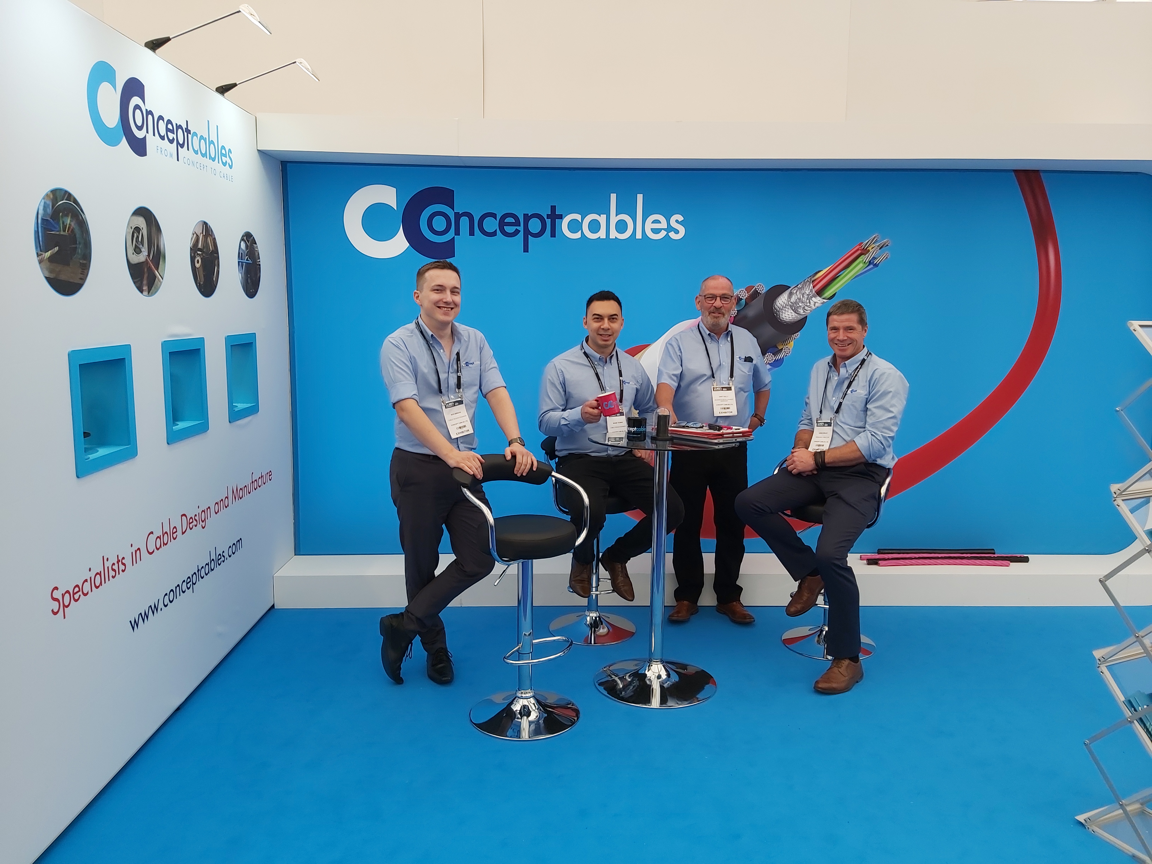 Concept Cables Staff at Ocean Business 2021